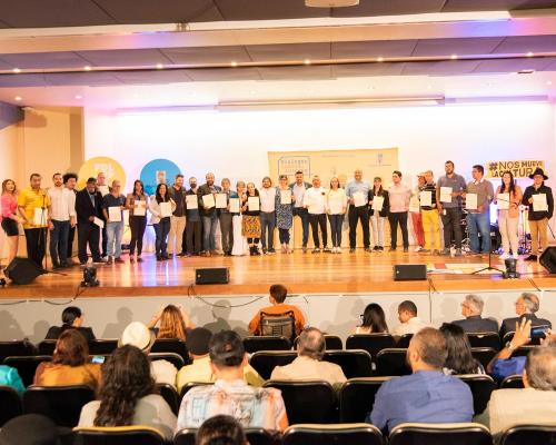 FotografoFoto Alcaldía de Medellín:186 nuevos consejeros de cultura de Medellín se posesionaron para el fortalecimiento del sector. 
